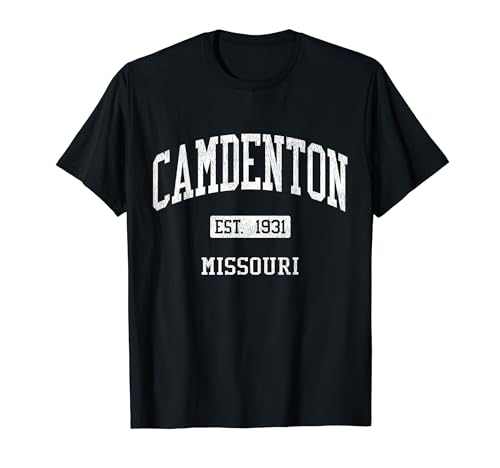 Camdenton Missouri MO JS04 Vintage Athletic Sports T-Shirt