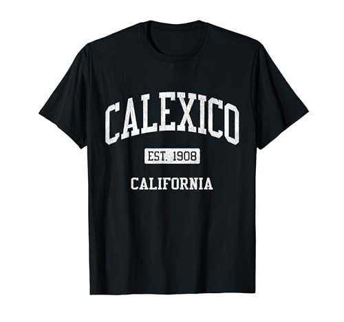 Calexico California CA JS04 Vintage Athletic Sports T-Shirt