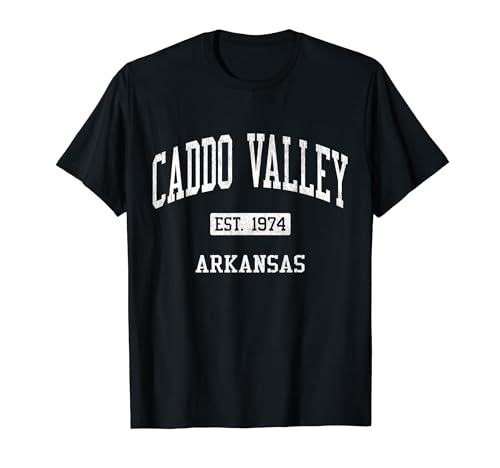 Caddo Valley Arkansas AR JS04 Vintage Athletic Sports T-Shirt