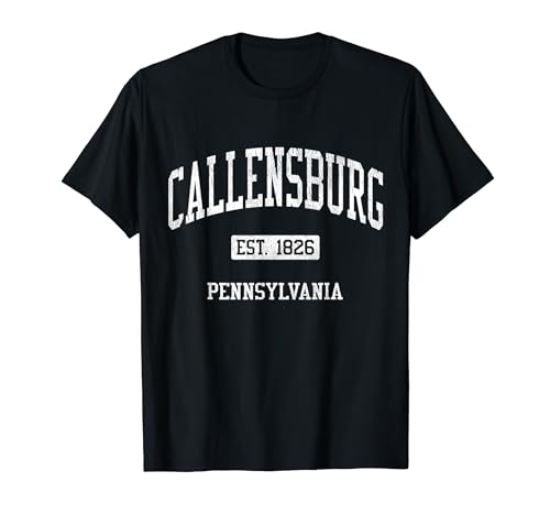 Callensburg Pennsylvania PA JS04 Vintage Athletic Sports T-Shirt