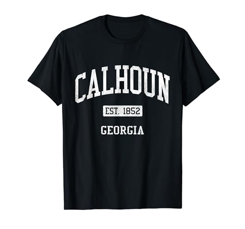 Calhoun Georgia GA JS04 Vintage Athletic Sports T-Shirt