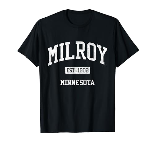 Milroy Minnesota MN JS04 Vintage Athletic Sports T-Shirt