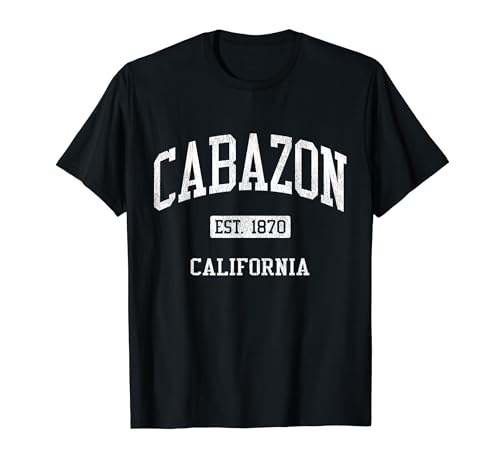 Cabazon California CA JS04 Vintage Athletic Sports T-Shirt