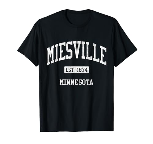 Miesville Minnesota MN JS04 Vintage Athletic Sports T-Shirt