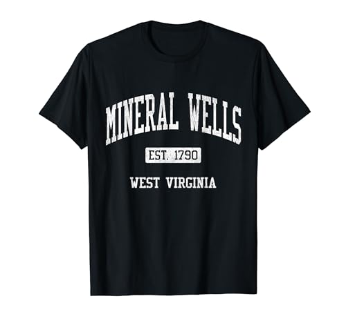 Mineral Wells West Virginia WV JS04 Vintage Athletic Sports T-Shirt