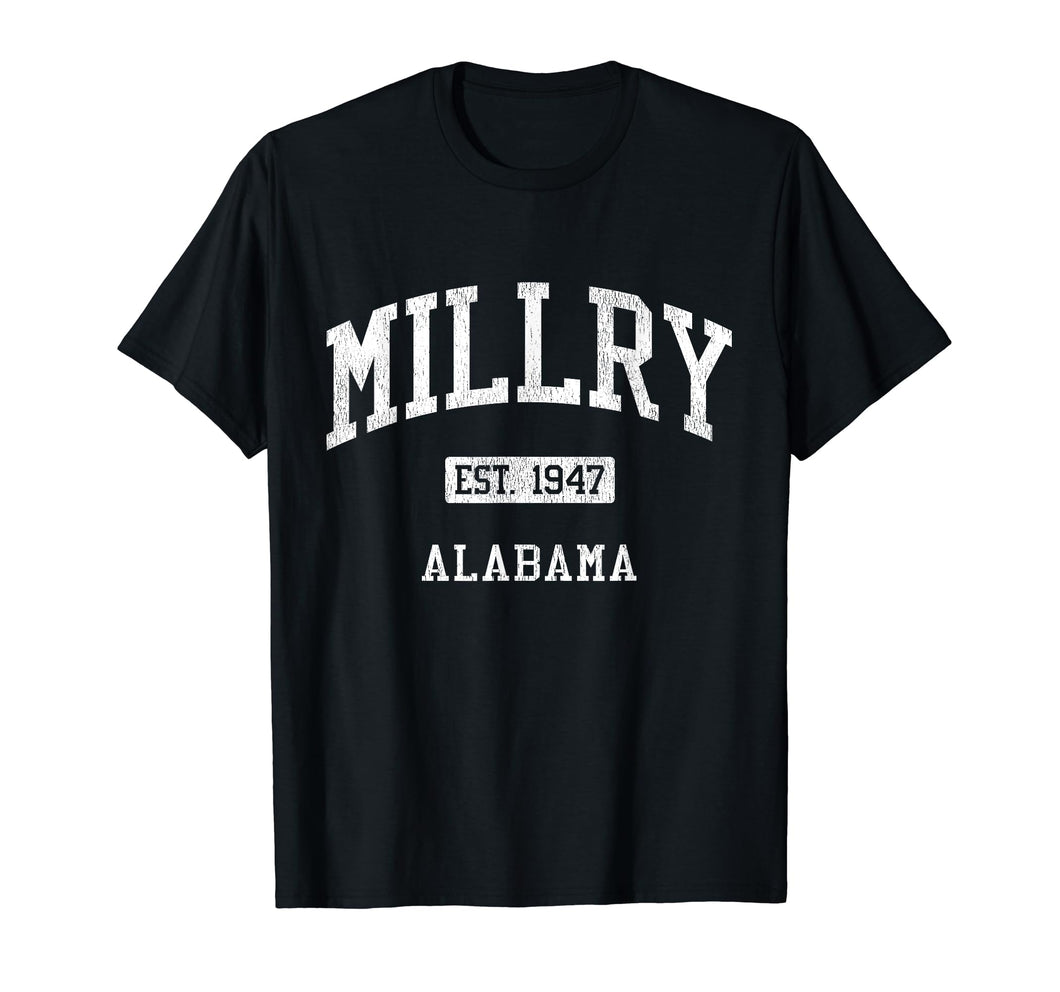 Millry Alabama AL JS04 Vintage Athletic Sports T-Shirt