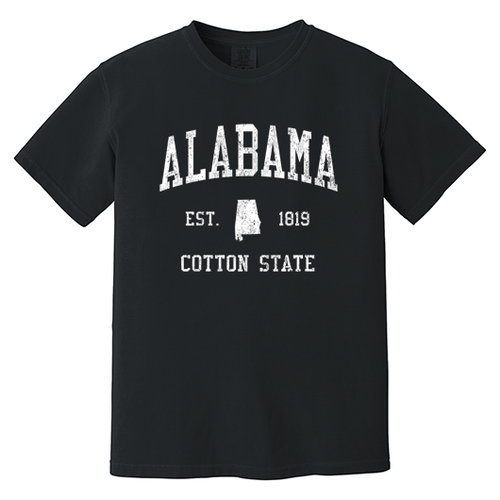 Alabama Athletic Heavyweight Unisex Sports T-Shirt