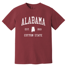 Alabama Athletic Heavyweight Unisex Sports T-Shirt