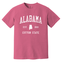 Alabama Athletic Heavyweight Unisex Sports T-Shirt