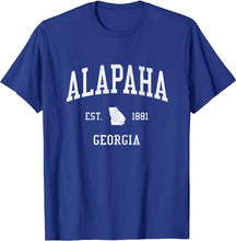 Alapaha Georgia GA T-Shirt Vintage Athletic Sports Design Tee