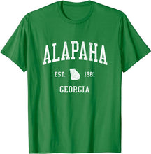 Alapaha Georgia GA T-Shirt Vintage Athletic Sports Design Tee