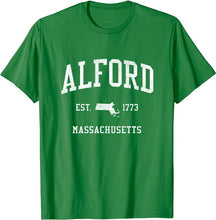 Alford Massachusetts MA T-Shirt Vintage Athletic Sports Design Tee