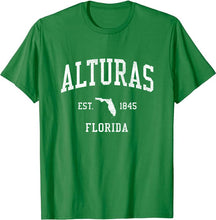 Alturas Florida FL T-Shirt Vintage Athletic Sports Design Tee