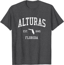 Alturas Florida FL T-Shirt Vintage Athletic Sports Design Tee