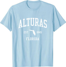 Alturas Florida FL T-Shirt Vintage Athletic Sports Design Tee