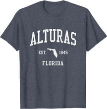 Alturas Florida FL T-Shirt Vintage Athletic Sports Design Tee