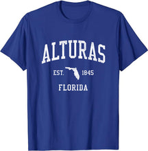 Alturas Florida FL T-Shirt Vintage Athletic Sports Design Tee