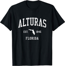 Alturas Florida FL T-Shirt Vintage Athletic Sports Design Tee