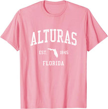 Alturas Florida FL T-Shirt Vintage Athletic Sports Design Tee