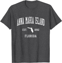 Anna Maria Island Florida FL T-Shirt Vintage Athletic Sports Design Tee