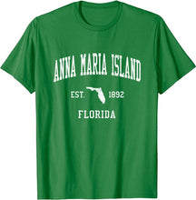 Anna Maria Island Florida FL T-Shirt Vintage Athletic Sports Design Tee