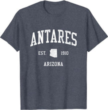 Antares Arizona AZ T-Shirt Vintage Athletic Sports Design Tee