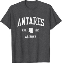 Antares Arizona AZ T-Shirt Vintage Athletic Sports Design Tee