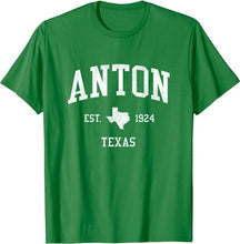 Anton Texas TX T-Shirt Vintage Athletic Sports Design Tee