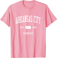 Arkansas City Kansas KS T-Shirt Vintage Athletic Sports Design Tee