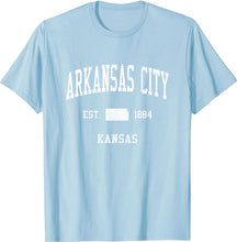 Arkansas City Kansas KS T-Shirt Vintage Athletic Sports Design Tee