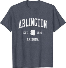 Arlington Arizona AZ T-Shirt Vintage Athletic Sports Design Tee