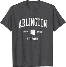 Arlington Arizona AZ T-Shirt Vintage Athletic Sports Design Tee