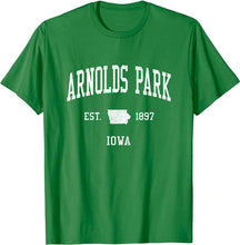 Arnolds Park Iowa IA T-Shirt Vintage Athletic Sports Design Tee