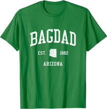 Bagdad Arizona AZ T-Shirt Vintage Athletic Sports Design Tee