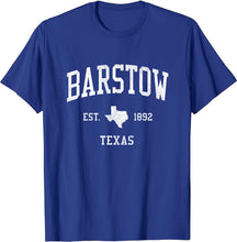 Barstow Texas TX T-Shirt Vintage Athletic Sports Design Tee