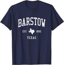 Barstow Texas TX T-Shirt Vintage Athletic Sports Design Tee