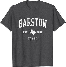 Barstow Texas TX T-Shirt Vintage Athletic Sports Design Tee