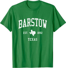 Barstow Texas TX T-Shirt Vintage Athletic Sports Design Tee