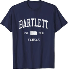 Bartlett Kansas KS T-Shirt Vintage Athletic Sports Design Tee