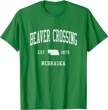 Beaver Crossing Nebraska NE T-Shirt Vintage Athletic Sports Design Tee