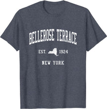 Bellerose Terrace New York NY T-Shirt Vintage Athletic Sports Design Tee