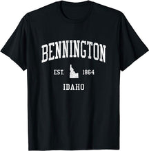 Bennington Idaho ID T-Shirt Vintage Athletic Sports Design Tee