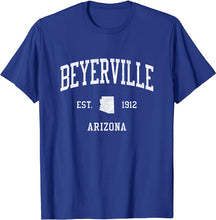 Beyerville Arizona AZ T-Shirt Vintage Athletic Sports Design Tee