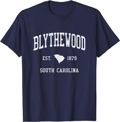 Blythewood South Carolina SC T-Shirt Vintage Athletic Sports Design Tee