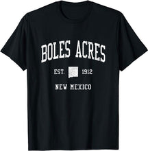 Boles Acres New Mexico NM T-Shirt Vintage Athletic Sports Design Tee