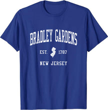 Bradley Gardens New Jersey NJ T-Shirt Vintage Athletic Sports Design Tee