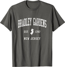 Bradley Gardens New Jersey NJ T-Shirt Vintage Athletic Sports Design Tee