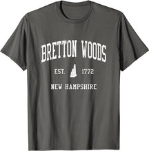 Bretton Woods New Hampshire NH T-Shirt Vintage Athletic Sports Design Tee