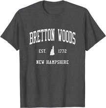 Bretton Woods New Hampshire NH T-Shirt Vintage Athletic Sports Design Tee