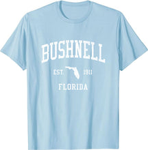 Bushnell Florida FL T-Shirt Vintage Athletic Sports Design Tee